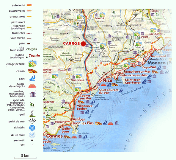 Plan d’accès - Domaine de Respelido